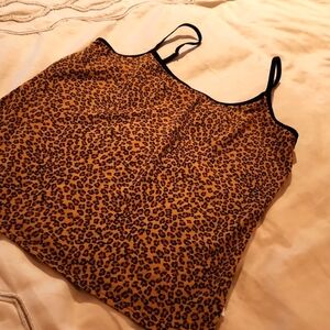 Karen Neuburger Leopard tank/cami
